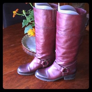 Lucky Brand🍀 Oxblood Leather Boots 8.5